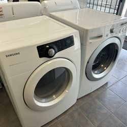 LG Front Load Washer And Samsung Electric Dryer 