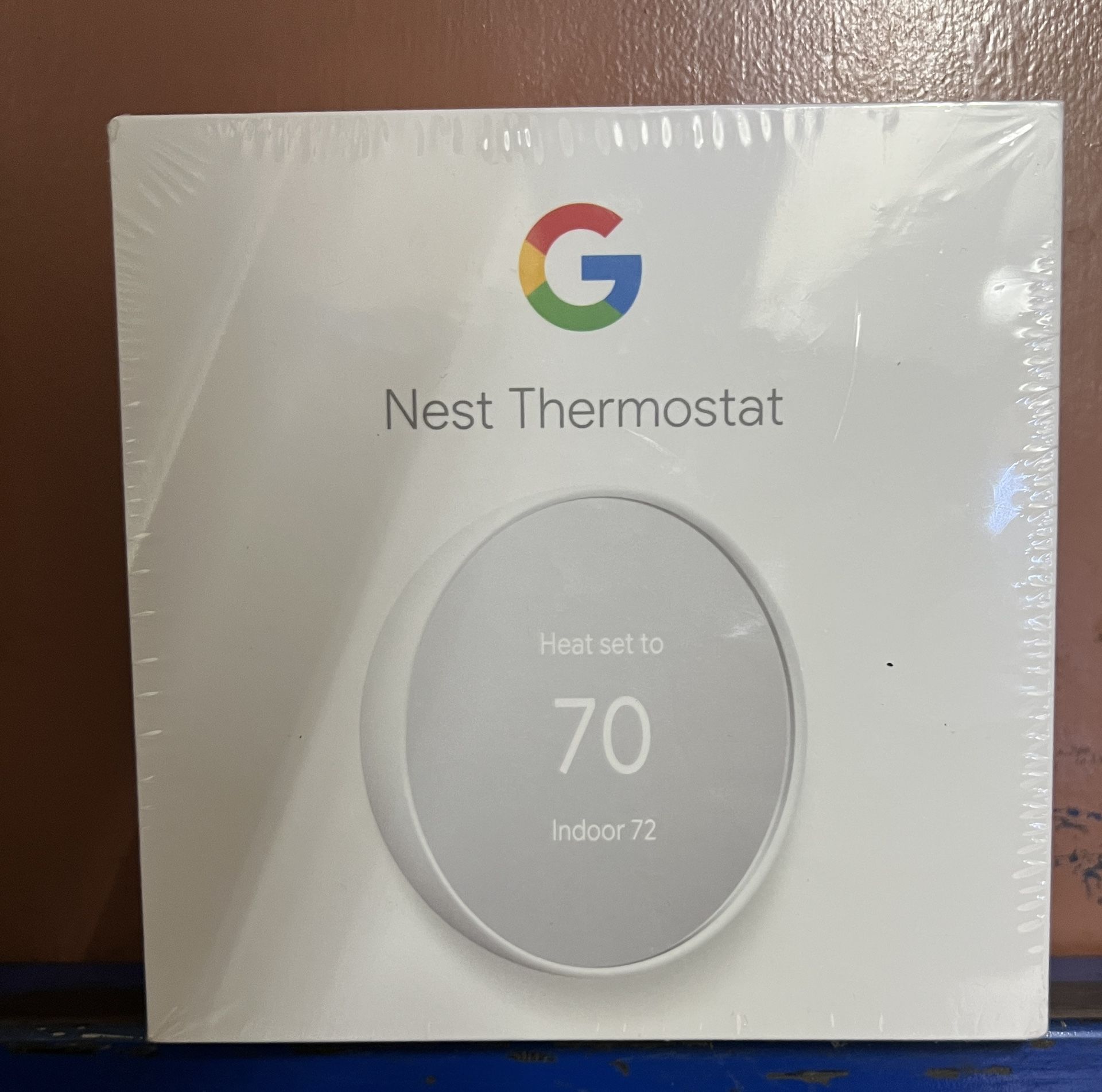 Google - Nest Smart Programmable Wifi Thermostat - Snow