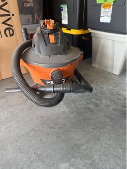 Ridgid vacuum