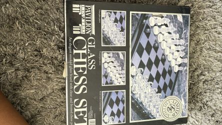 Glass Chess Set