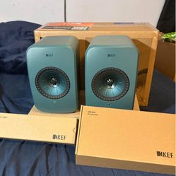 KEF - (LSX II LT) Wireless Stereo Speakers | Premium HiFi Sound | Compact & Powerful Bookshelf Audio