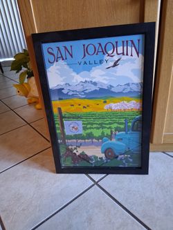 San Jouquin Valley Print By Steve Thomas 15/500 Signed