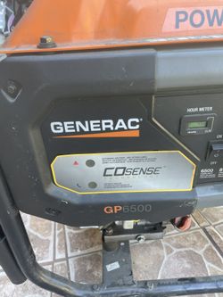 120/240 V Gas Portable Generator 6500 W