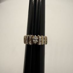 Vintage Marquise Diamond Ring Size 6.5