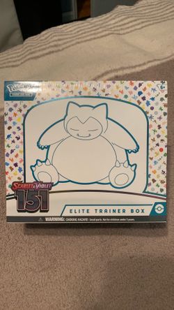 Pokemon Scarlet & Violet 151 Elite Trainer Box **TEAR**