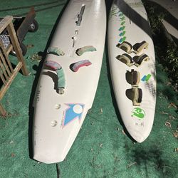 2 STANDING BOARDS WITH ALL ACCESSORIES 