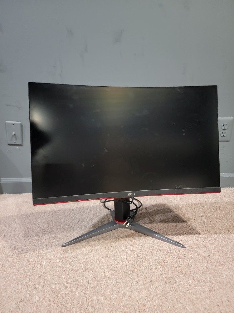 AOC - G2 Series C27G2 27" LED Curved FHD FreeSync Premium Monitor

