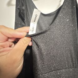 7day Wknd Black Dress