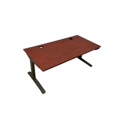 Cherry Color UPLIFT Adjustable Standing Desk V2 60” X 30”