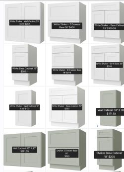 New Kitcheh Cabinets For Sale Solid Wood Soft Close Draws And Door