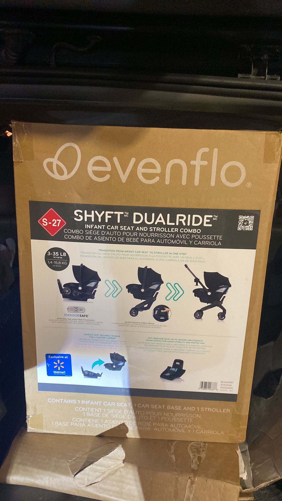 Evenflo Shyft Dual Ride Stroller BN!!