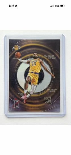 topps signature class 2026 lebron james lakers pressure points #PP-5