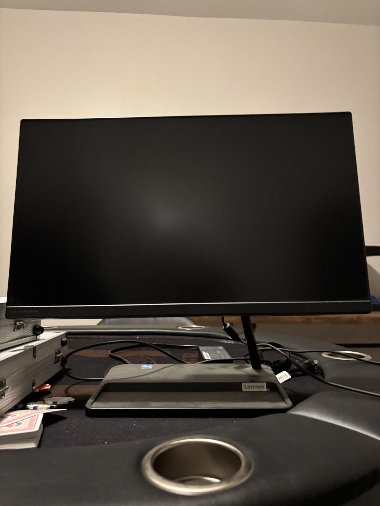 Never Used Hp High Quality Monitor With Retractable Webcam