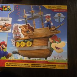 New Super Mario Deluxe Browser Airship Playset