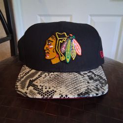 New Era, 9 Fifty, Black& Snake Skin Pattern, Snapback