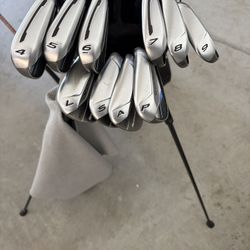 Taylormade Iron Set With Driver and Rangefinder