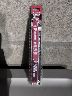 DIABLO9 in. 8 TPI AMPED Steel Demon Carbide Teeth Reciprocating Saw Blades for Thick Metal 