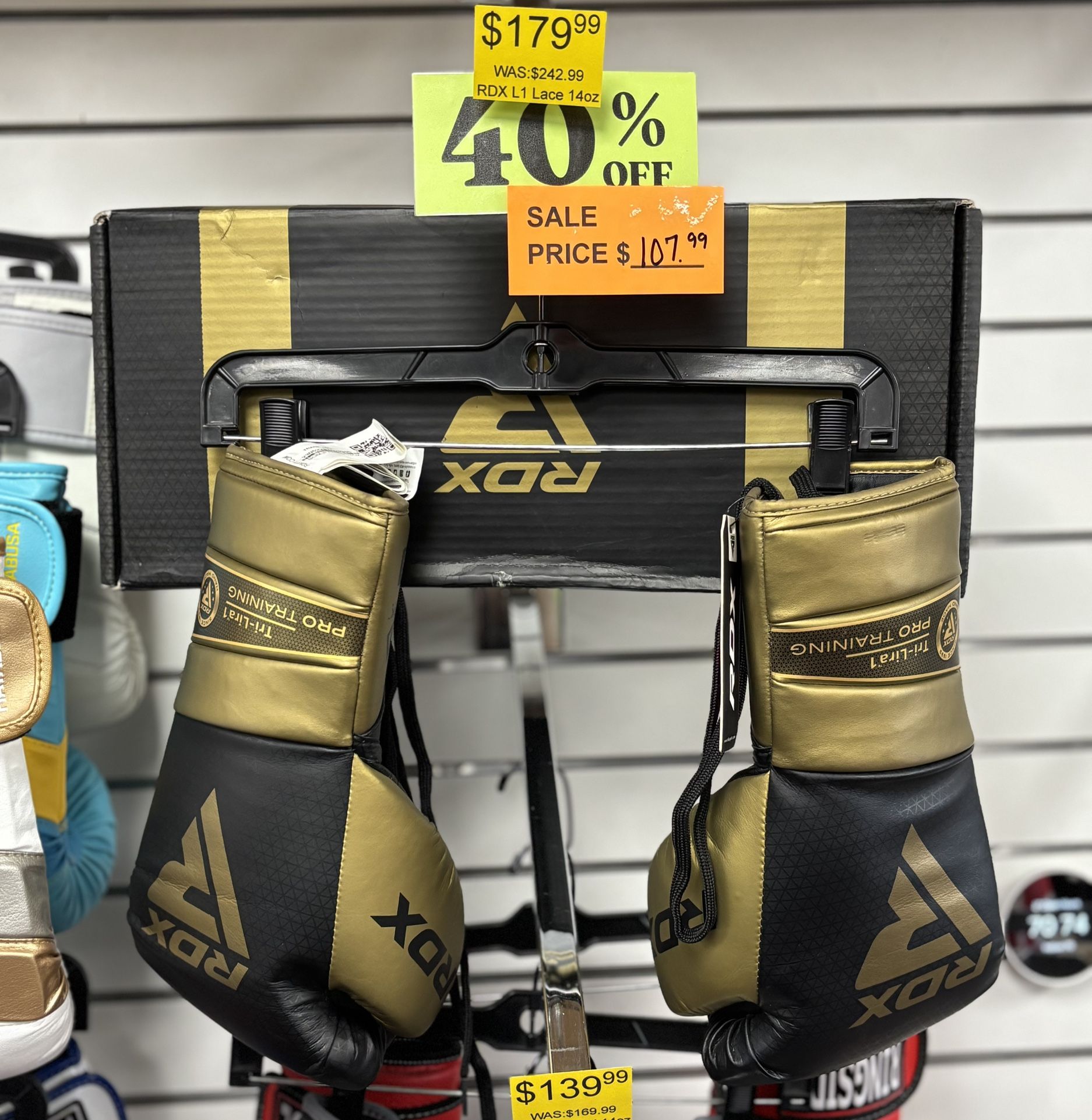 14 Oz RDX L1 Mark Pro Training Boxing Gloves