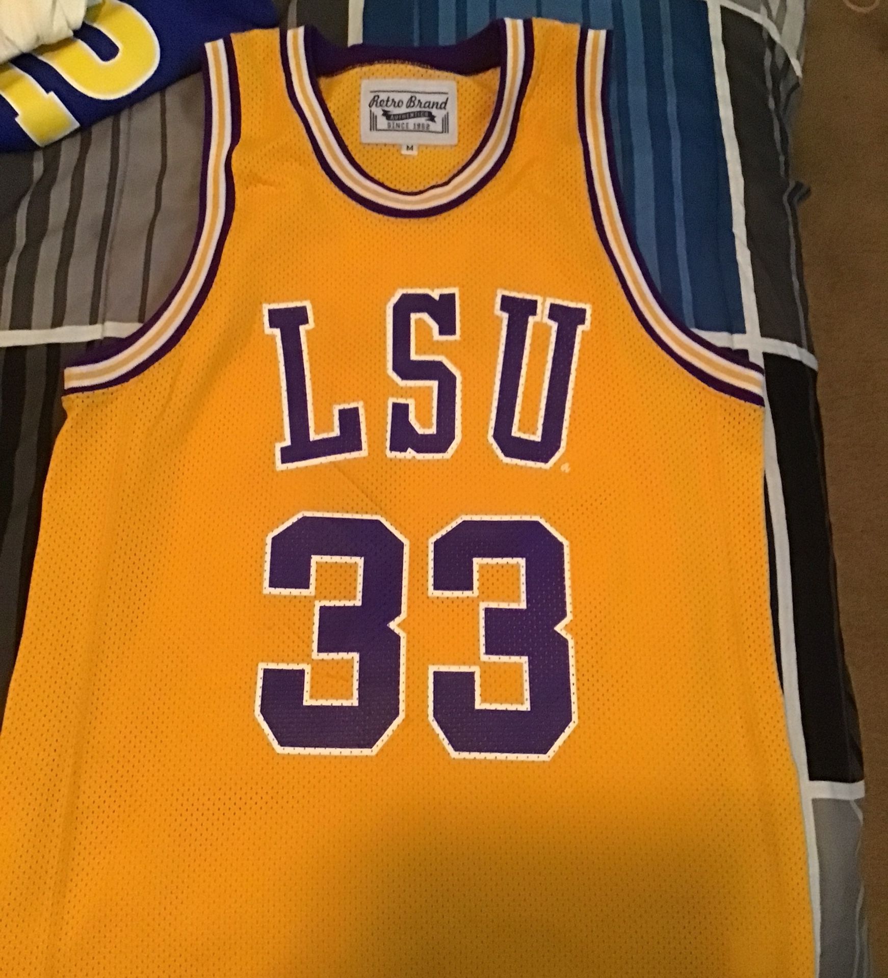 LSU Shaquille O’Neal Jersey.... Retro brand Authentic