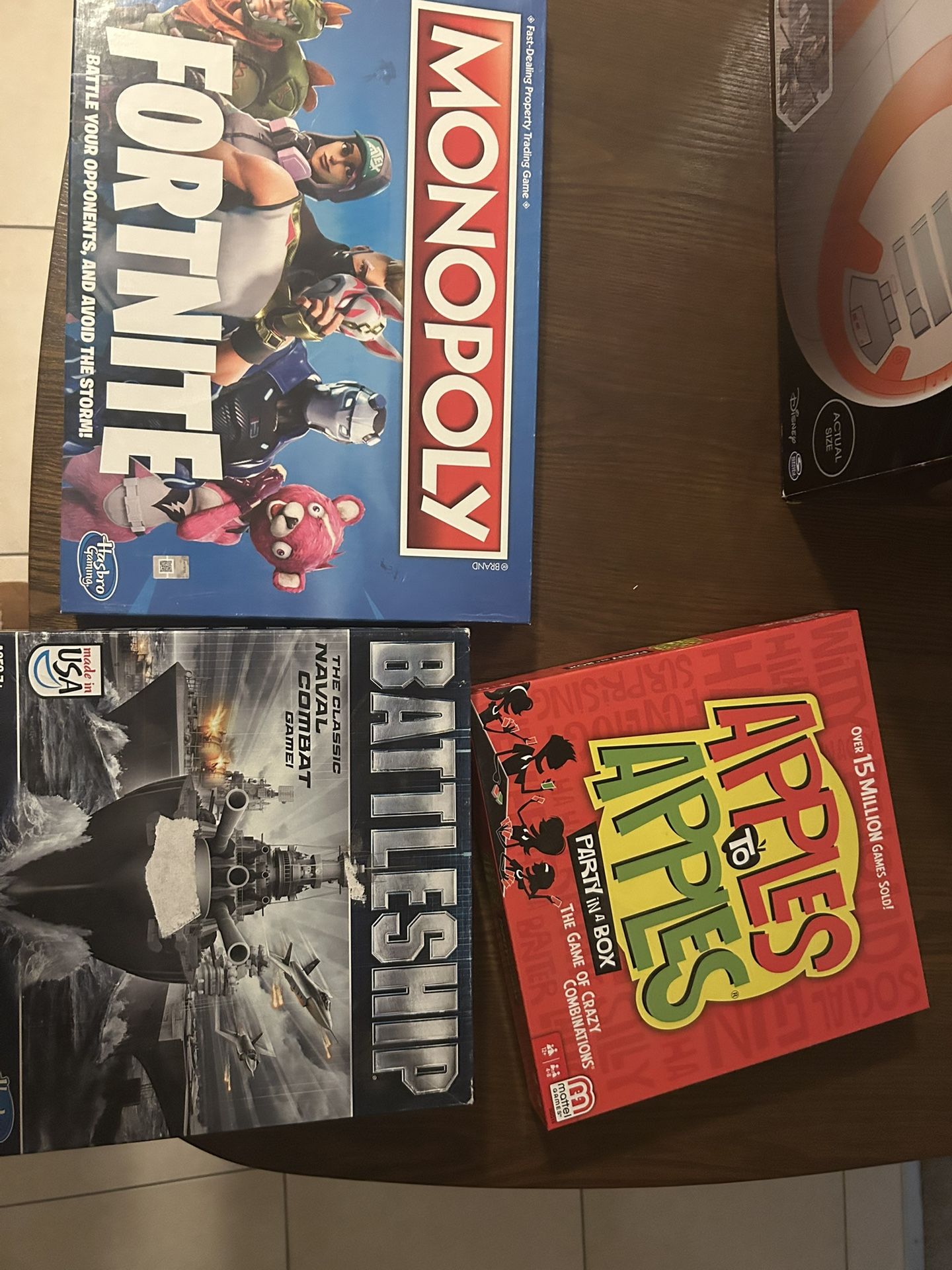 3 Used Board Games