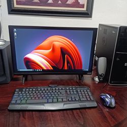 Hp Pavilion desktop Computer Windows 10. Good Working Condition.  wifi Adapter.   AMD ATHLON  Procesor.   350gb hard drive.  vlc DVD Writer.  wireless