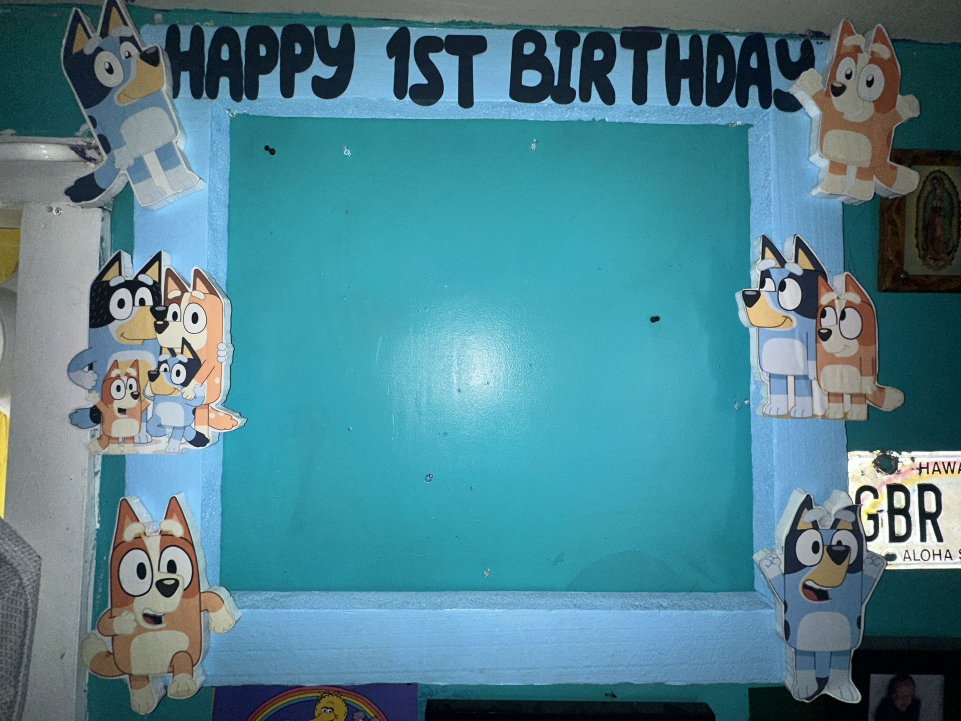 bluey frame for pictures