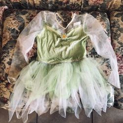 Tinker Bell or generic green fairy costume for a child
