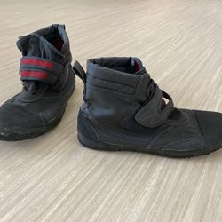 Fugu Ka-ni Japanese Black Boots-Ultra flexible canvas