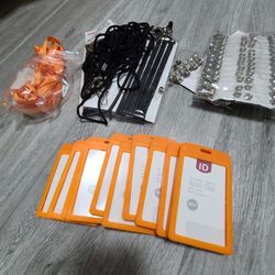 New ID Badges And Landyards