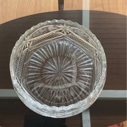 Vintage Crystal Plate