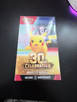 Pokémon 30th celebration booster bundle