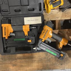 Two Bostitch Nail Guns 