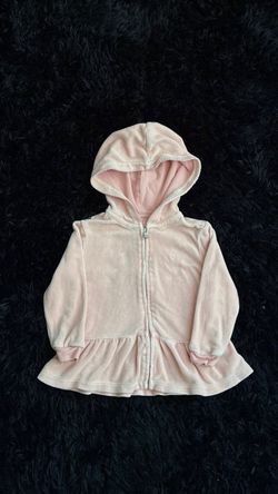 Pink Polo Ralph Lauren Velvet Logo Tracksuit Babies size 24 months