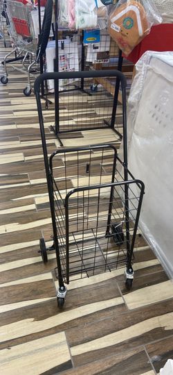 Folding Metal Shopping Cart