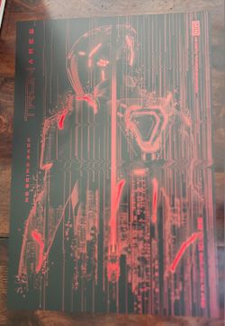 SDCC 2025 Exclusive Tron Ares Poster
