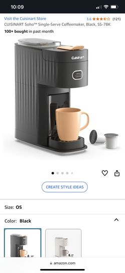 Cuisinart soho Single Serve K-cup Coffee Brewed. Brand New. $69 On Amazon. Selling For $50. Local And Serious Buyer Only