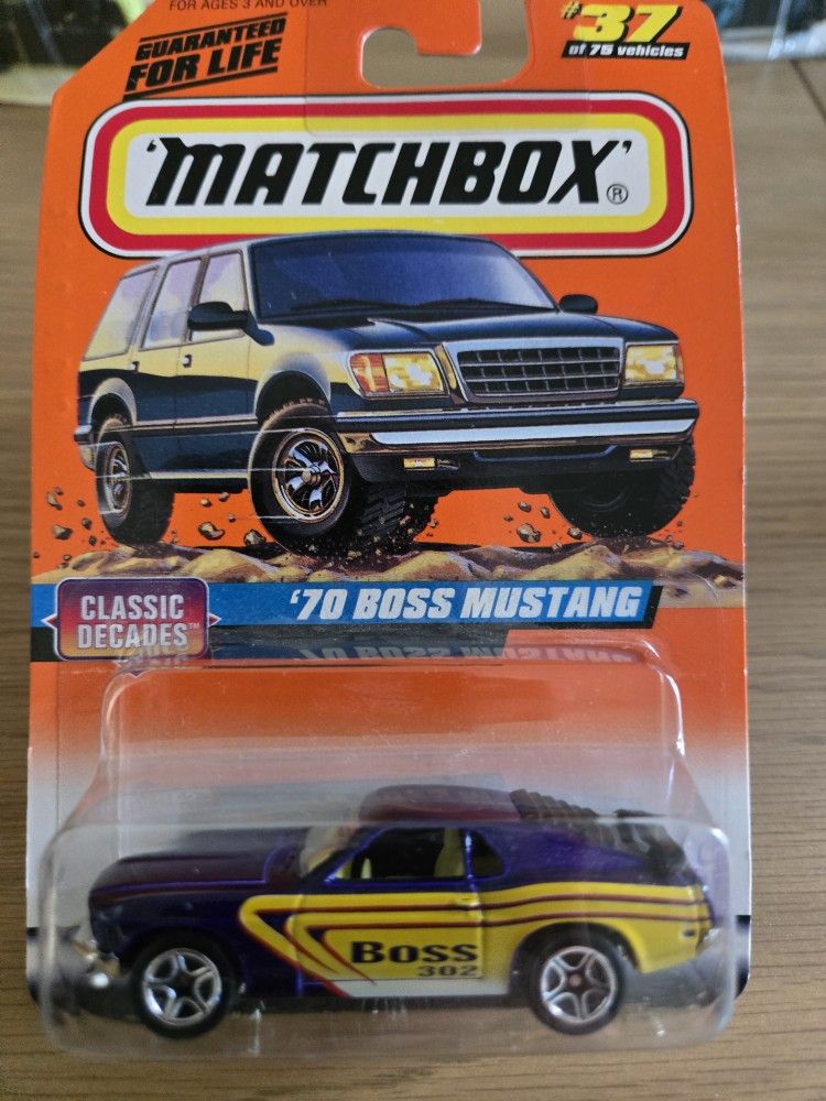 Matchbox 1970 Boss 302 Mustang