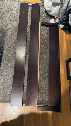 Queen Bed Frame + Mattress + Box Spring