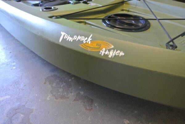 Lifetime Tamarack Angler 100 Fishing Kayak in Green for Sale in