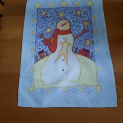 Snowman flag