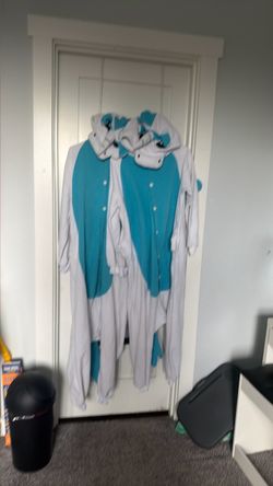 His and Hers Unicorn Onesie/Pajama/Halloween Costume