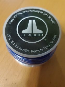 Car Amp Turn On Wire JL Audio 16 Guage