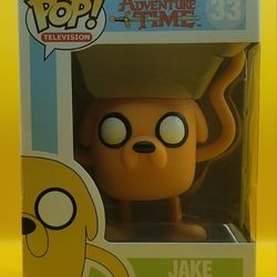 Funko Pop! Vinyl: Adventure Time Jake #33 Vinyl Figure Cartoon Network [Still In Box]