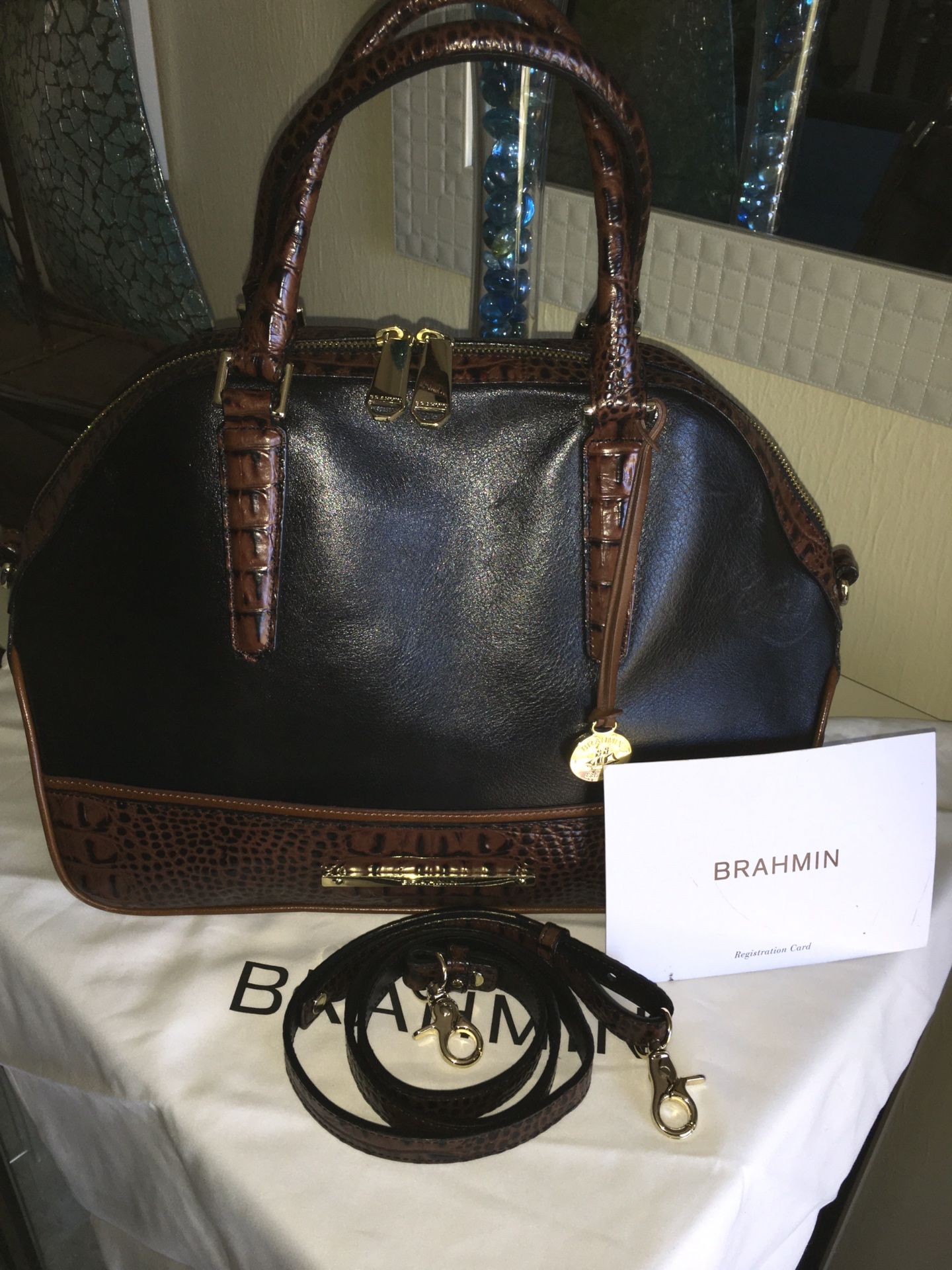 Brahmin Hudson Satchel