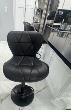 Counter Bar Stools all black