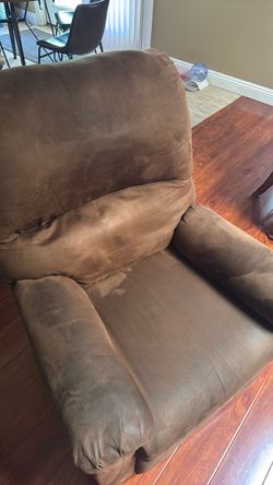 Brown Microfiber Recliner