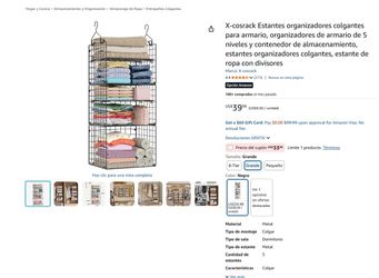 Hanging Organizer Shelves for Closet
