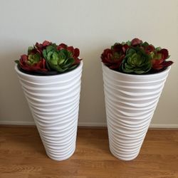 2 Big Artificial Plants