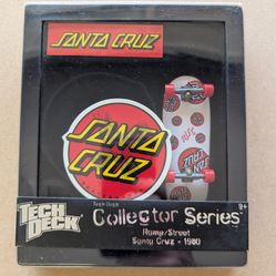 Tech Deck Collectors Series Santa Cruz Ramp / Street 1980