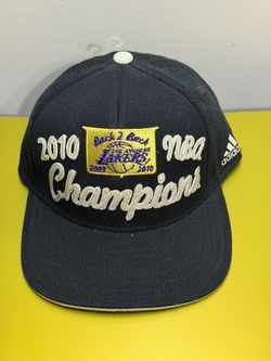 2010 Lakers Back 2 Back Champions Snapback